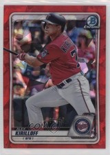 2020 Bowman Chrome Sapphire Edition Red /15 Alex Kirilloff #BCP-80
