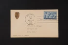 Dr Jim Stamps Scott 935 3C Navy First Day Issue Card Pasted Anchor Emblem