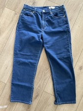 32 Degrees Cool Sweatpant Jeans Women  s Relaxed Fit Size 12 Medium Wash EUC