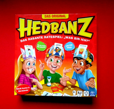 Spin Master Games Hedbanz Ratespiel Familie 2-6 Spieler