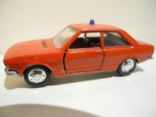 SCHUCO VINTAGE DIECAST 1:66 AUDI 80 LS RARE FIRE VERS 1974-78 # 301 855/302 876