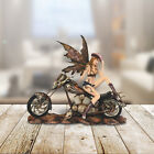 13"W Fire Fairy with Dragon Statue ation Figurine Home Decor Unique Gift