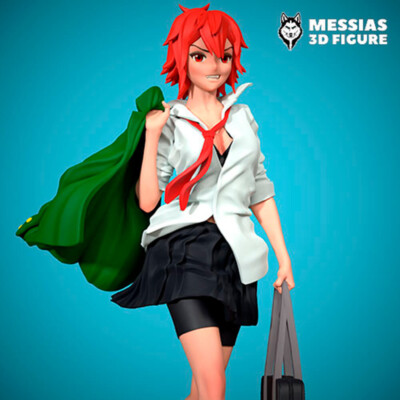 Tomo Chan Is A Girls Anime Resin Kit Unbemalt 3D 1/9 20 cm