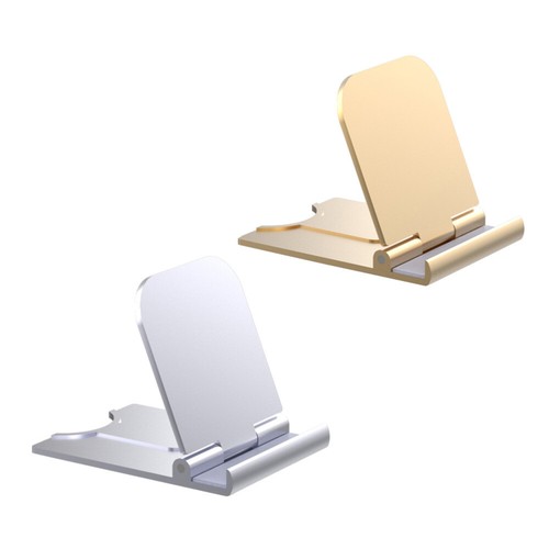 2 Pcs Mobile Phone Tablet Holder Cell Desktop Stand Smart Bracket Brackets