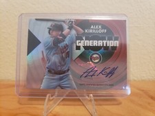 2022 TOPPS GENERATION NOW ALEX KIRILLOFF GNA/AK AUTO 9/10
