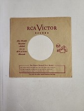 45 RPM 7" RECORD SLEEVES CO. SLEEVE 1 PACK SEE PHOTOS - RCA SLV161 