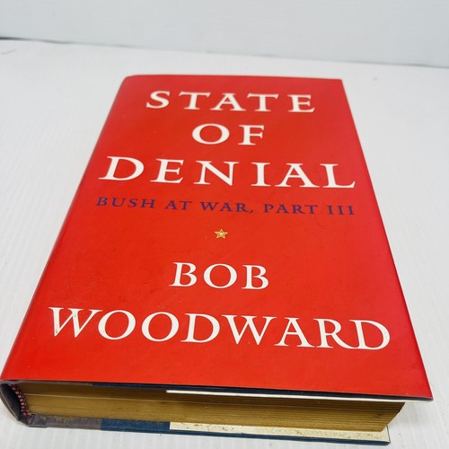 State Of Denial: Bush at War, Part III by Bob Woodward hardcover 3 three - Picture 3 of 9