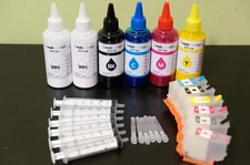 INKXPRO DTF ink 312 314XL Chipless cartridge kit(No Chip) for EPSON XP-15000