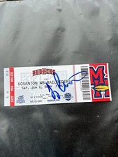 joey chestnut autograph ticket stub