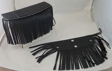 Motorcycle Fringe for Harley Davidson Traditional Floor Board 6 Inch Fringe