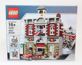 Factory Sealed Lego Creator Modular Building FIRE BRIGADE Set 10197 Fire Engine