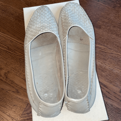Cole Haan Resort Murano Sandstone leather woven toe slip on  display picture 2