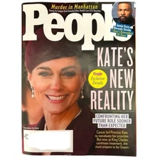 People Magazine December 23 2024 Kate's New Reality Murder in Manhattan