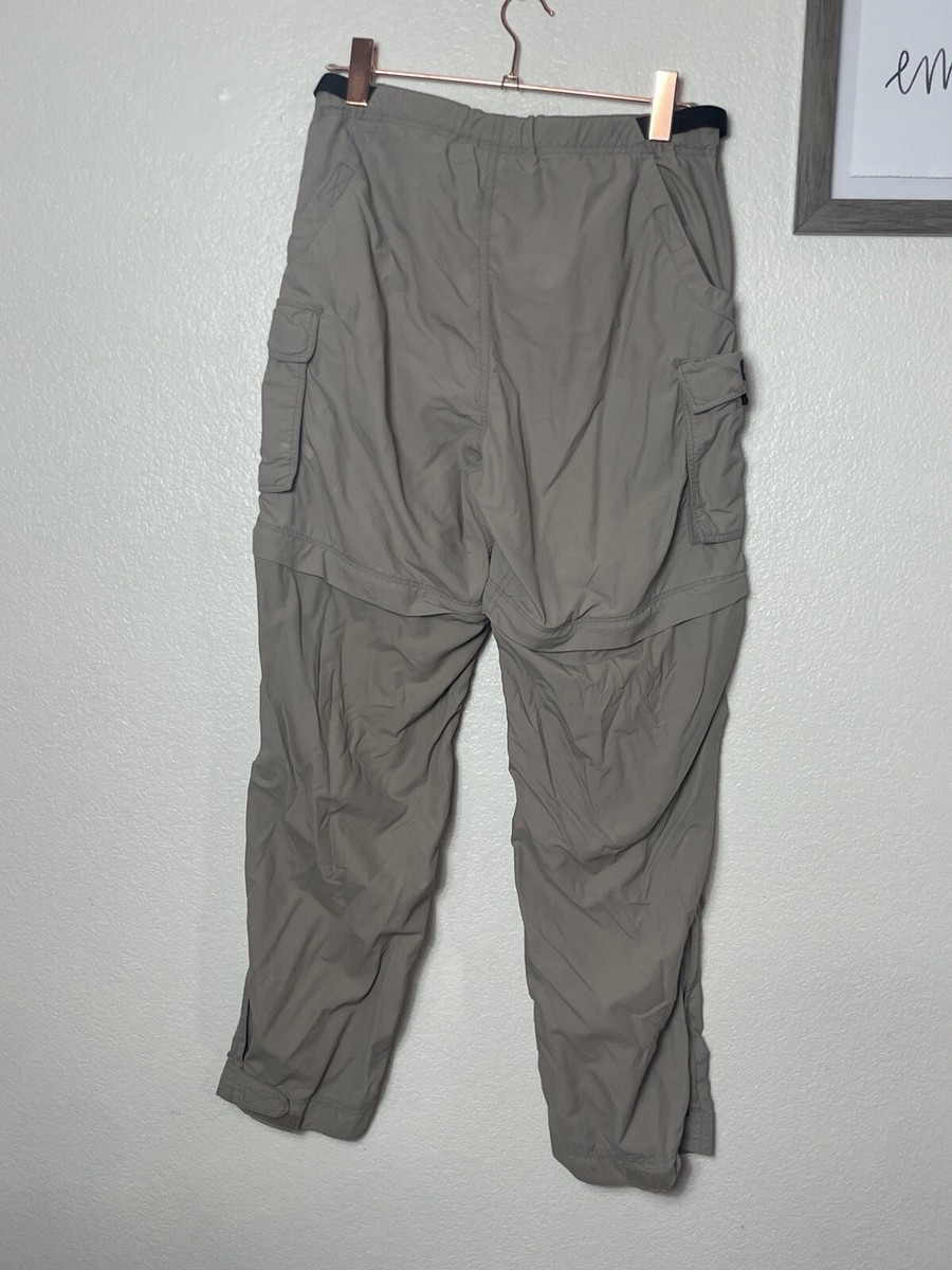 REI Women's Convertible Pants Zip To Capris Size 8 UPF 50+ Cargo