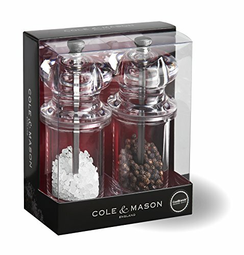 Мельница для соли и перца Cole Mason 505, Акрил, Подарочный набор