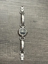 ESQ Movado Swiss womens watch with diamond time marks and diamond embellishment