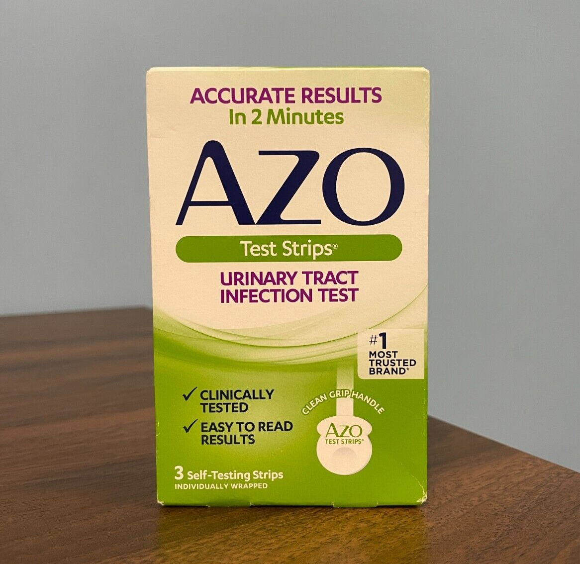 AZO Urinary Tract Infection Test Strips Accurate Results in 2 Minutes