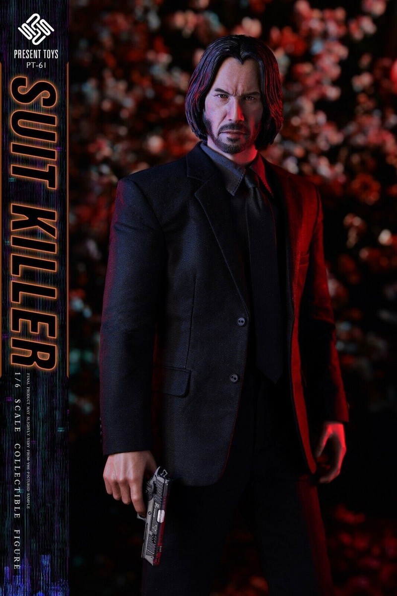 PRESENT TOYS PT-SP61 1/6 ジョン John Wick New PRESENT TOYS PT-sp61 1/6 John Wick Collectibles 12