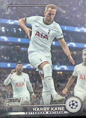 2022-23 Topps Stadium Club Chrome UEFA Tottenham Hotspur Harry Kane