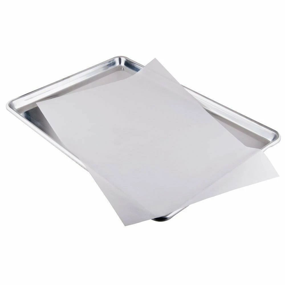 Bleached White Parchment Paper Baking Sheets Pan Liner 8x12 1000 Sheets