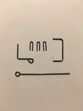 Cuckoo Clock Parts- cuckoo clock door mounting wires