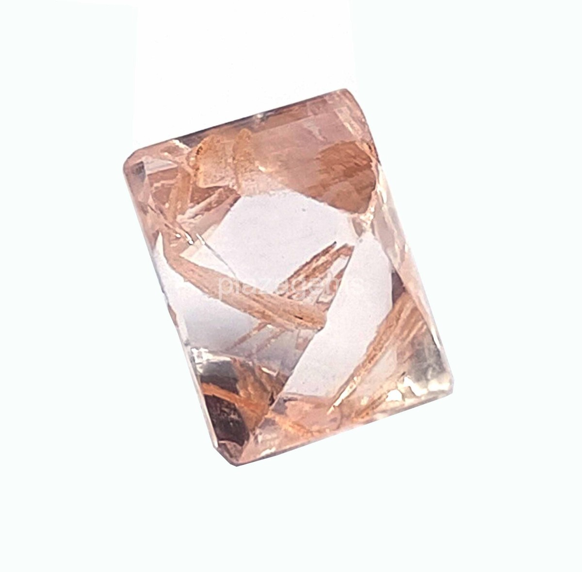 4Ct F-Color Diamond Colorless Certified Raw CVD Loose FL