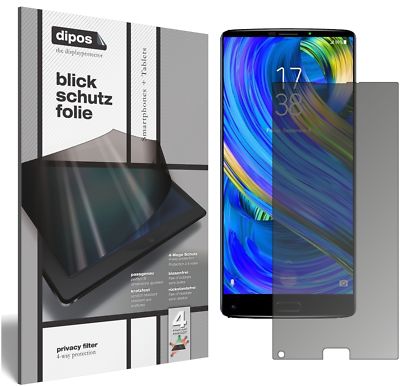 Schutzfolie für HOMTOM S9 Plus Blickschutzfolie matt Folie Display Schutz dipos