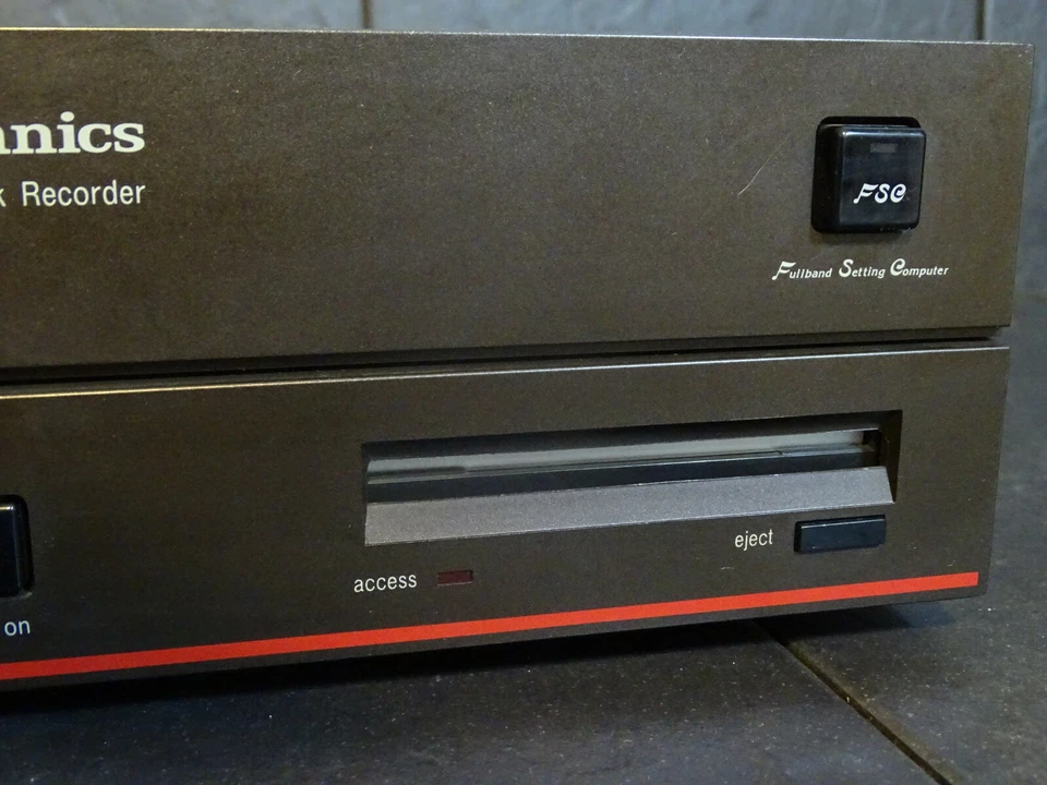 TECHNICS SY-FD1 DIGITAL DISC RECORDER ULTRA RARE  VINTAGE UNGETESTET  - Bild 4 von 4