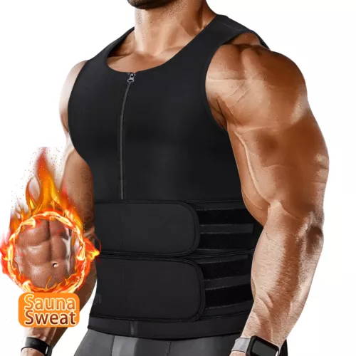 Fasce Dimagranti Fascia Di Esercizio Addome Uomo Waist TrainerS - Foto 18 di 21