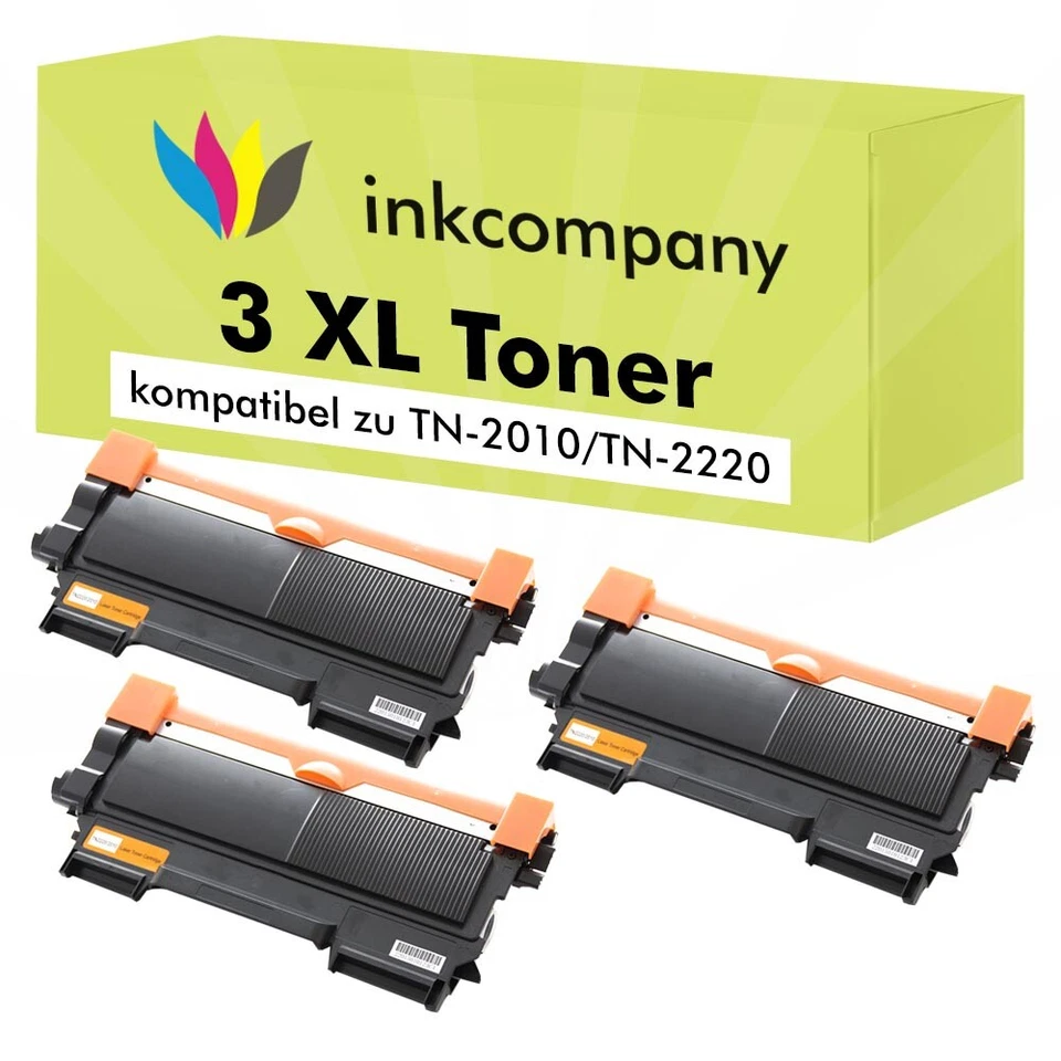 3 x XXL TONER PATRONE kompatibel mit Brother MFC7360N MFC7460DN MFC7860DW TN2