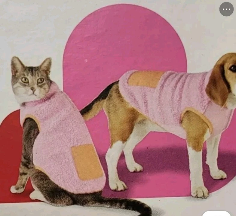 Chaleco Sherpa 2 Boots & Barkley Pets con Bolsillo Talla Mediana Rosa Foto 2 de 4