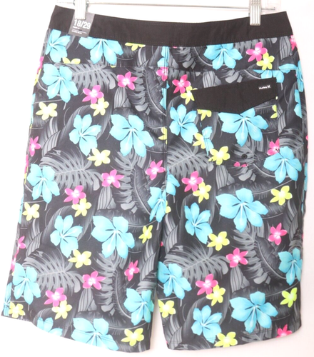 NEW Hurley Boy Cabana Floral Multicolor Board Short Water Swim Trunk Youth 18/29 - Picture 5 of 12