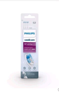 Lot Of Three Philips Sonicare Optimal Gum Health Replacmrnt Toothbrush Head-3 Ct