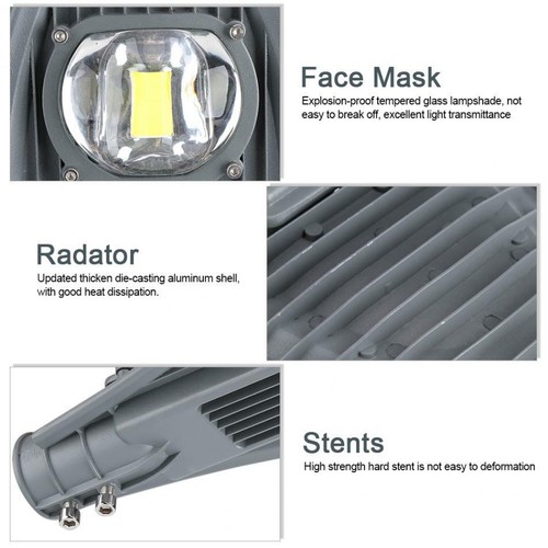 50W LED Street Light Waterproof IP65 Road Street wall Lamp for Outdoor AC110-277 - Picture 5 of 8