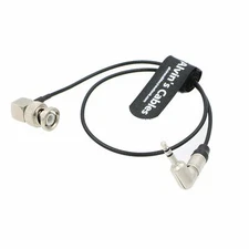 Alvin's Cables for Tentacle for Sony 3.5mm Right Angle TRS to BNC Timecode Cable