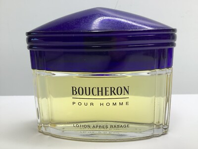 Vintage BOUCHERON POUR HOMME After Shave Lotion 2.5oz Lotion Apres Rasage