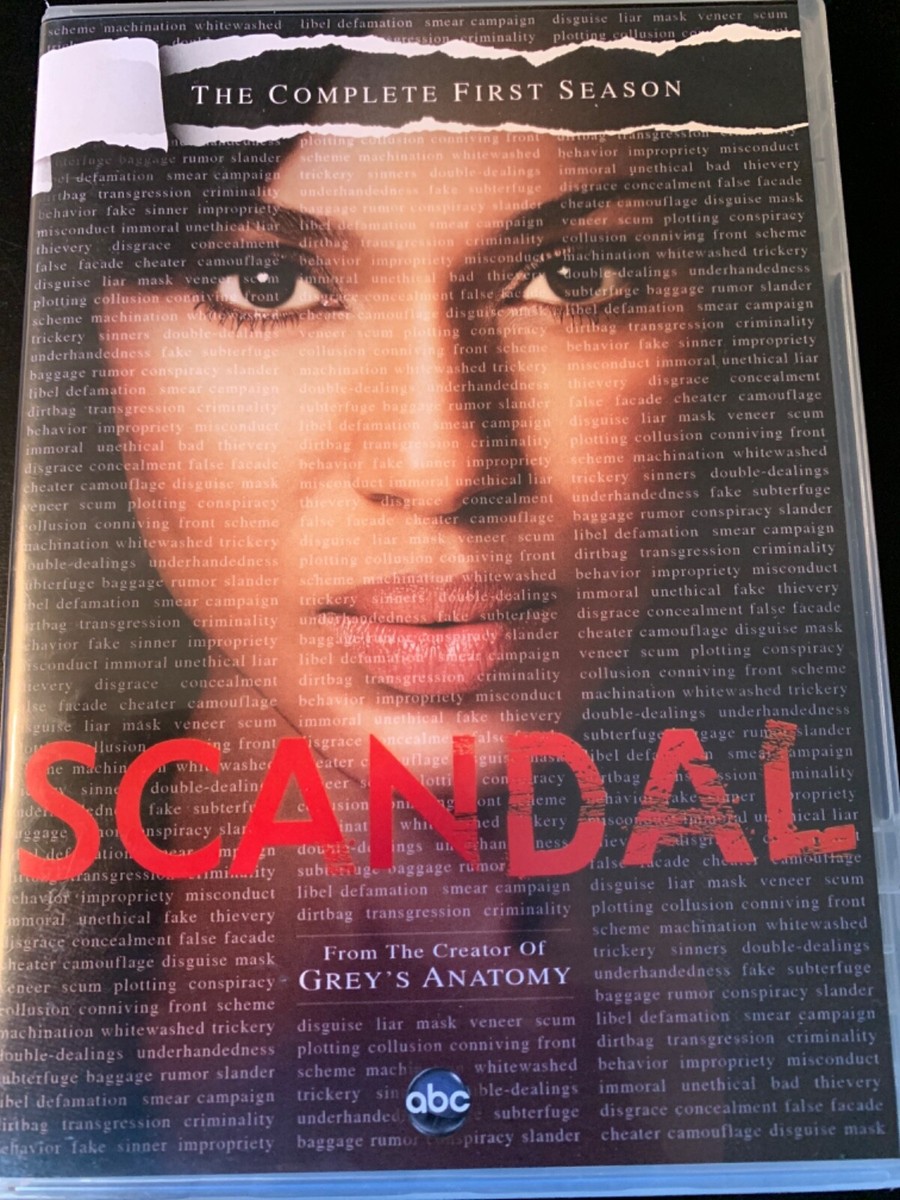 Scandal: The Complete First Season (DVD) | eBay