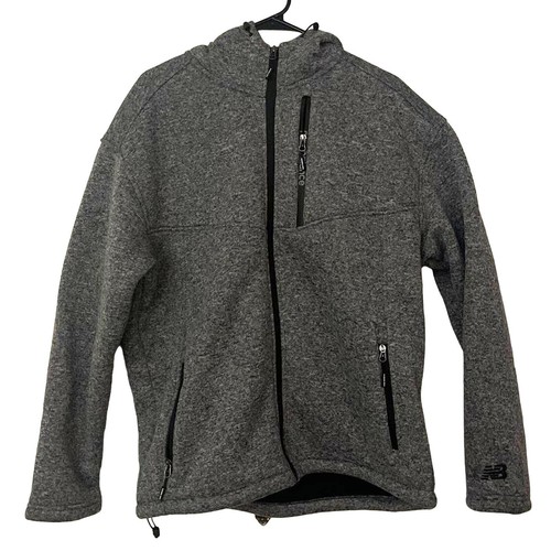 NWT Men's New Balance Zip Up Sweater Fleece Hoodie - Size L - Picture 4 of 4
