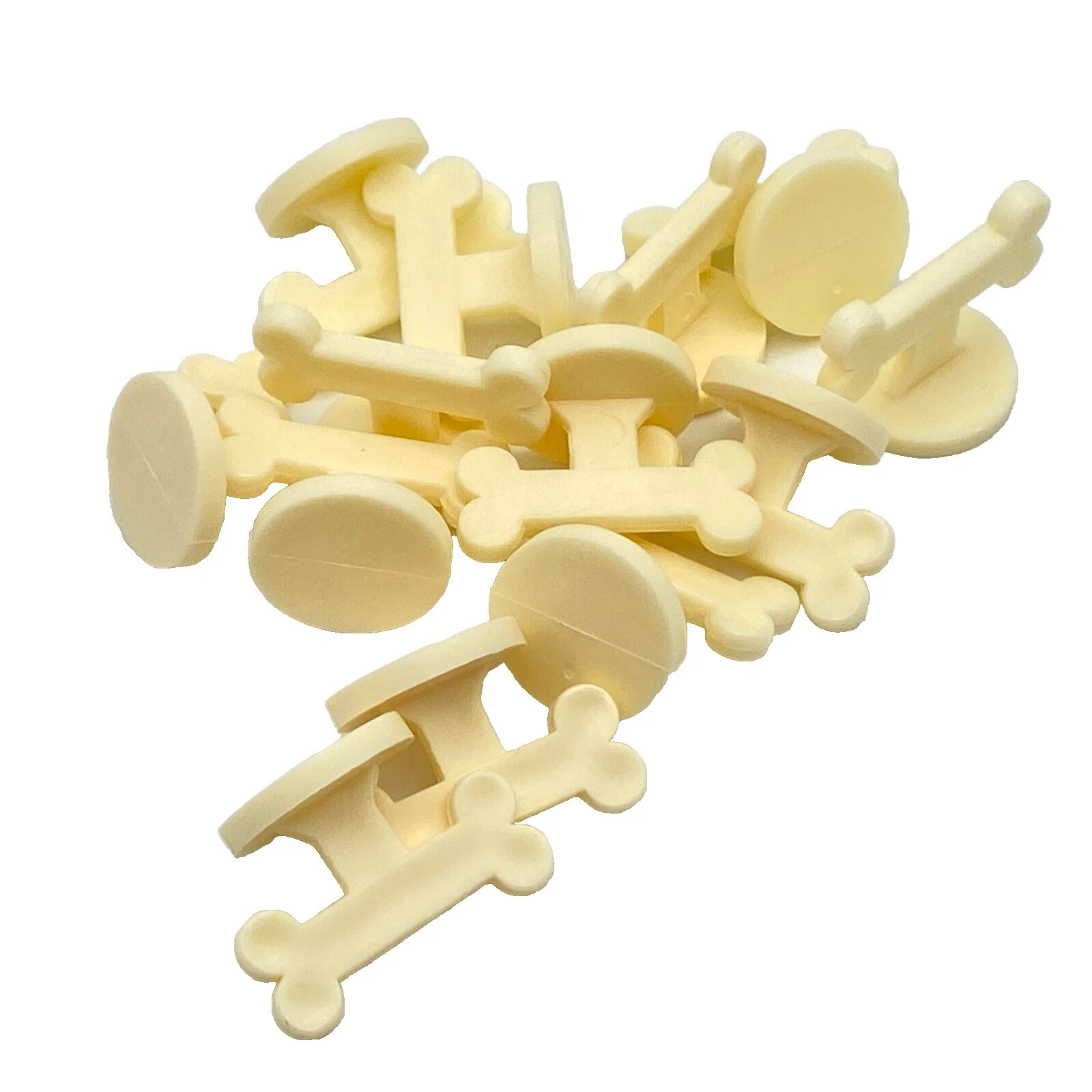 Piezas de juego de mesa de hueso y piezas