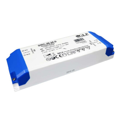 Slim Line LED Trafo / Netzteil dimmbar 12V DC 50W 4,16A (GTPC-50-12-D) MM