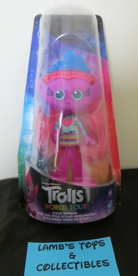 DreamWorks Hasbro Authentic Trolls 8'' Stylin' Mermaid World Tour Action Figure