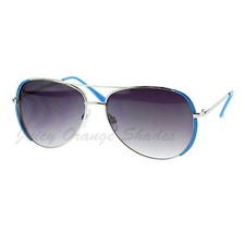 Women's Pilot Sunglasses Metal Frame Designer Fashion UV400