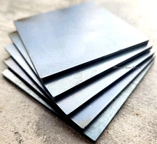 5 Side Plate Blanks 3" x 3" USA 1018 Cold Rolled Texas Steel Tattoo Machine