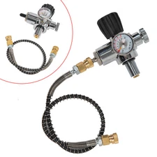 M18x1.5 Air Valve Regulator Fill Station Disconnect Hose For PCP Air Tank Tool