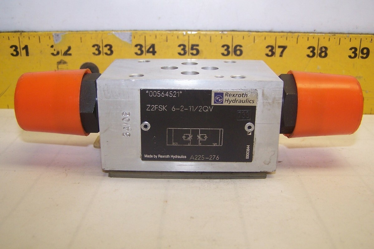 SK．2 REXROTH DOUBLE THROTTLE/CHECK VALVE Z2FSK 6-2-11/2QV | eBay