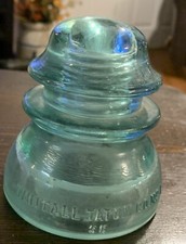 Glass Insulator Number One Made In The Usa. Whitetail Tatum Co