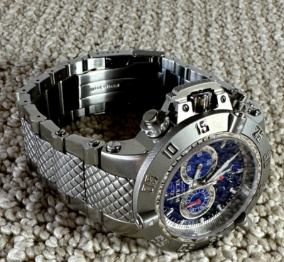 Invicta Subaqua Noma III 500M Blue Dial Swiss Quartz Watch NIB