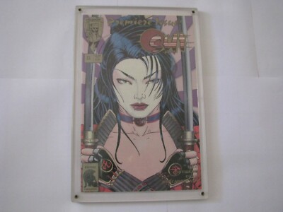 Shi Premiere Issue #1 Crusade Comic  cased as new Silver Variant edition Tucci