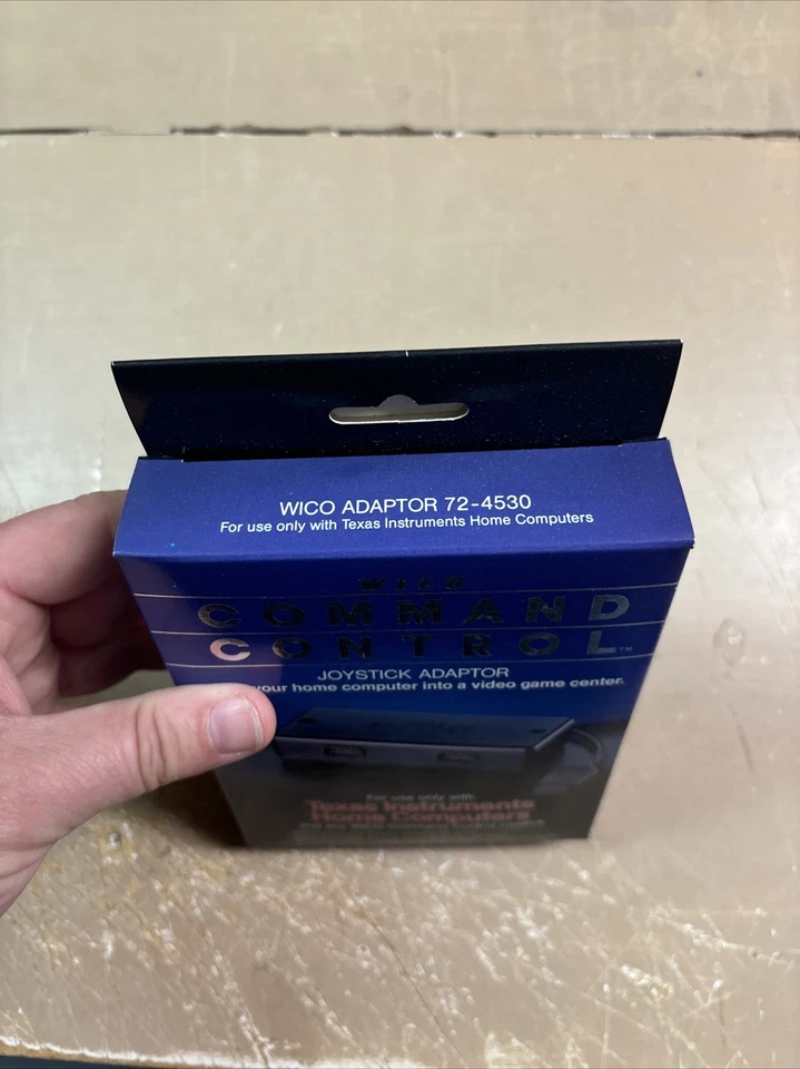 WICO Command Control Texas Instruments Vintage Joystick Adapter 72-4530 New NOS - Image 2 of 4