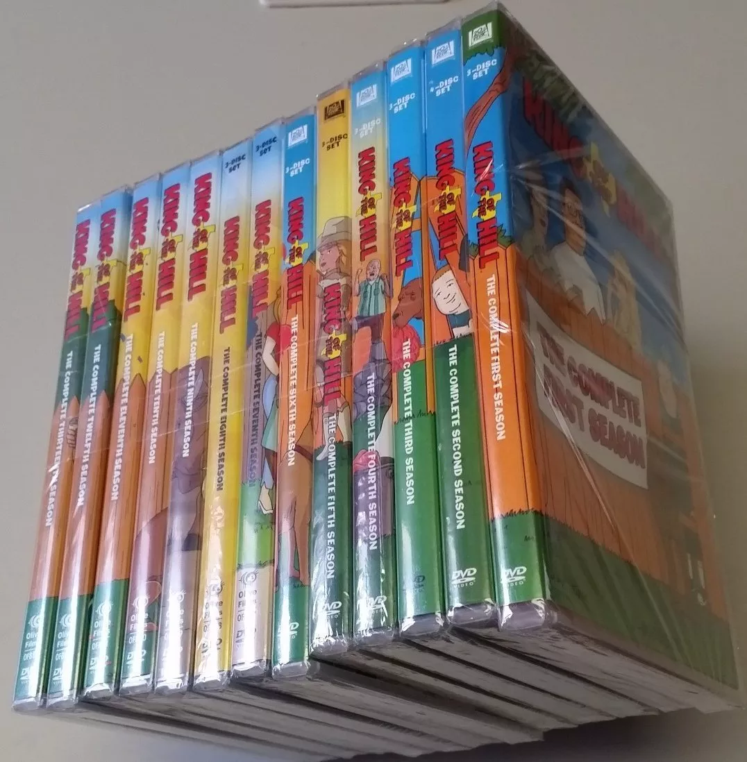 King of the Hill Serie Completa Temporada 1-13 ~ NUEVO JUEGO DVD 37 DISCOS